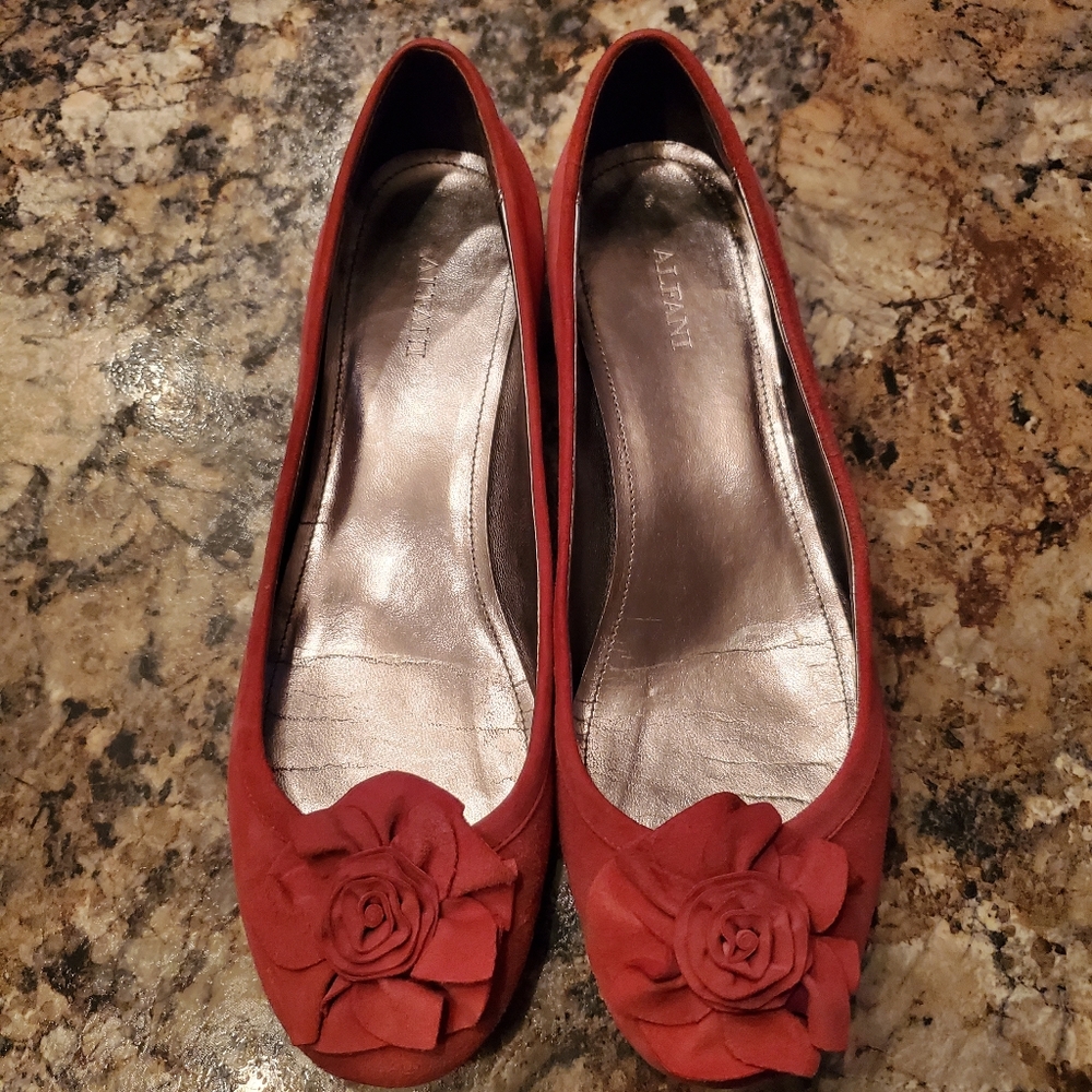Alfani suede flats